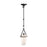 Brydon 1 Light Sconce/ Pendant Black And Brushed Nickel (cylinder Glasswre) | AC11241NB
