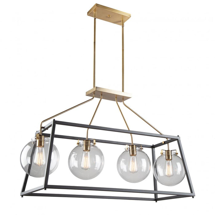 Bridegtown 4 Light Cage Pendant | AC11604VB