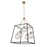 Bridgetown 5 Light Chandelier (black & Harvest Brass) | AC11605VB