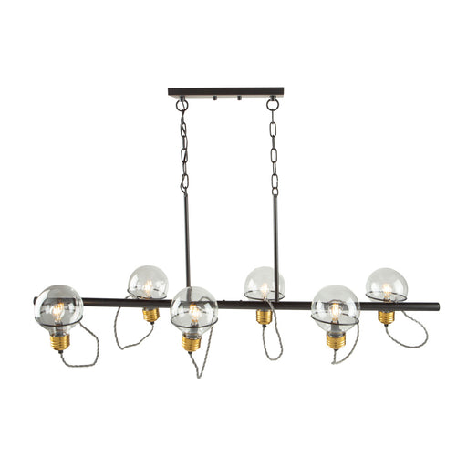 Martina 6 Light Island Light | AC11726BK