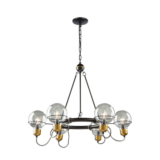 Martina 6 Light Chandelier | AC11727BK