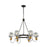 Martina 6 Light Chandelier | AC11727BK
