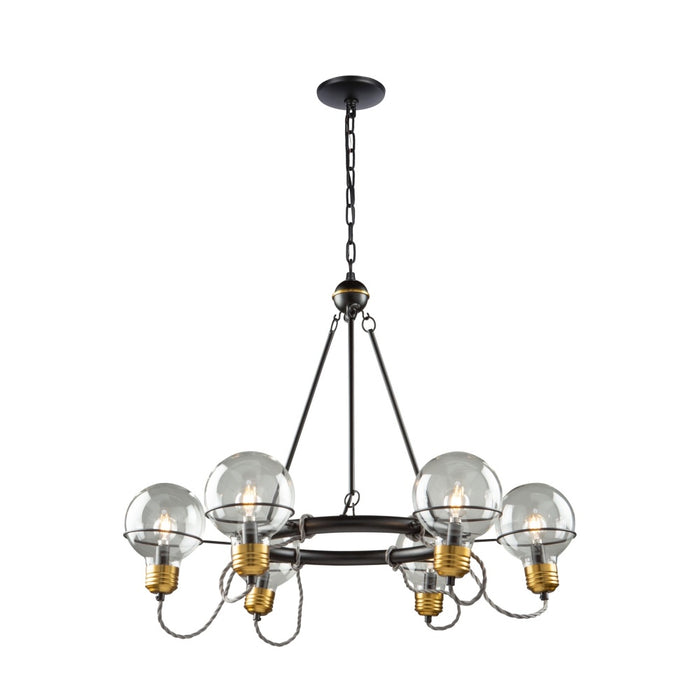 Martina 6 Light Chandelier | AC11727BK