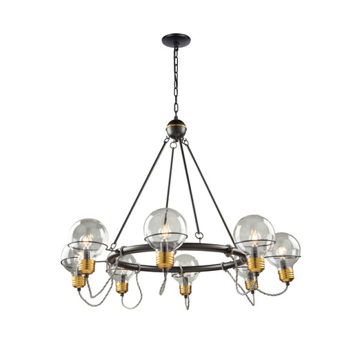 Martina 8 Light Chandelier | AC11728BK
