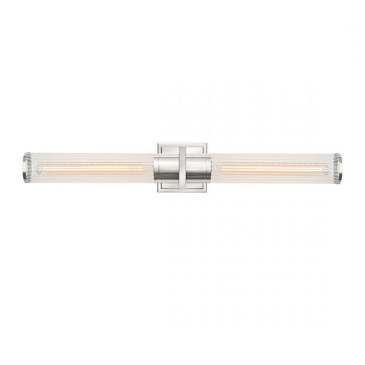 Positano - 2-light Bathroom Vanity Light - Clear Glass/polished Nickel | AC11773CN