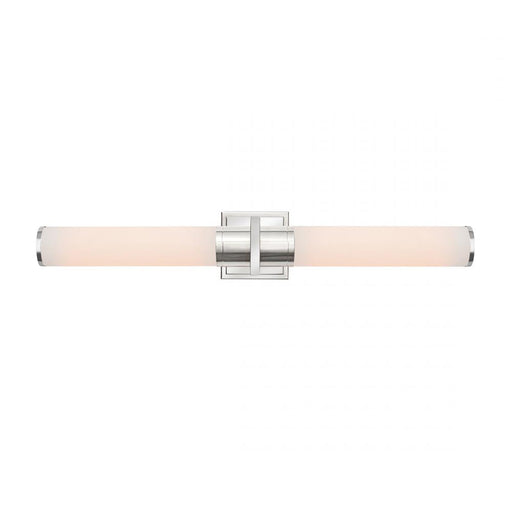 Positano - 2-light Bathroom Vanity Light - White Glass/polished Nickel | AC11773WN