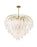 Artcraft Alessia Collection 24-Light Chandelier Brushed Brass