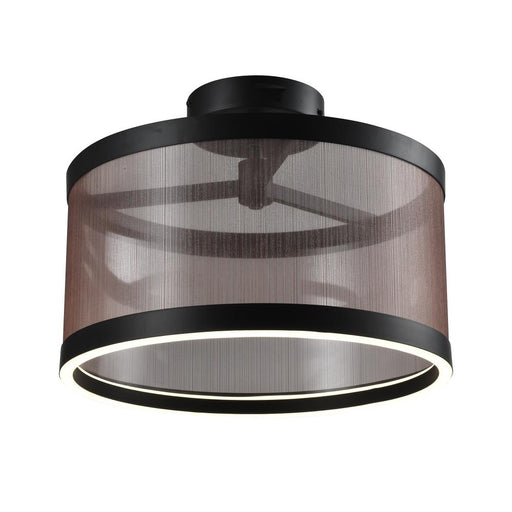 Cora Integrated Led Semi Flush Mount, Bronze | AC11893BZ