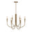 Bronte Collection 6-light Chandelier Brass | AC11926BR