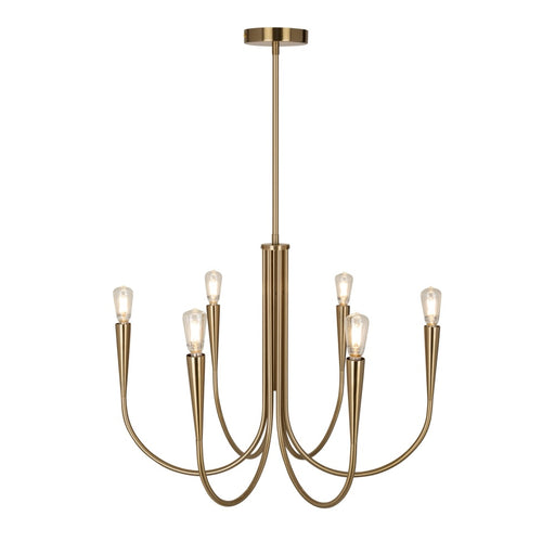 Bronte Collection 6-light Chandelier Brass | AC11926BR