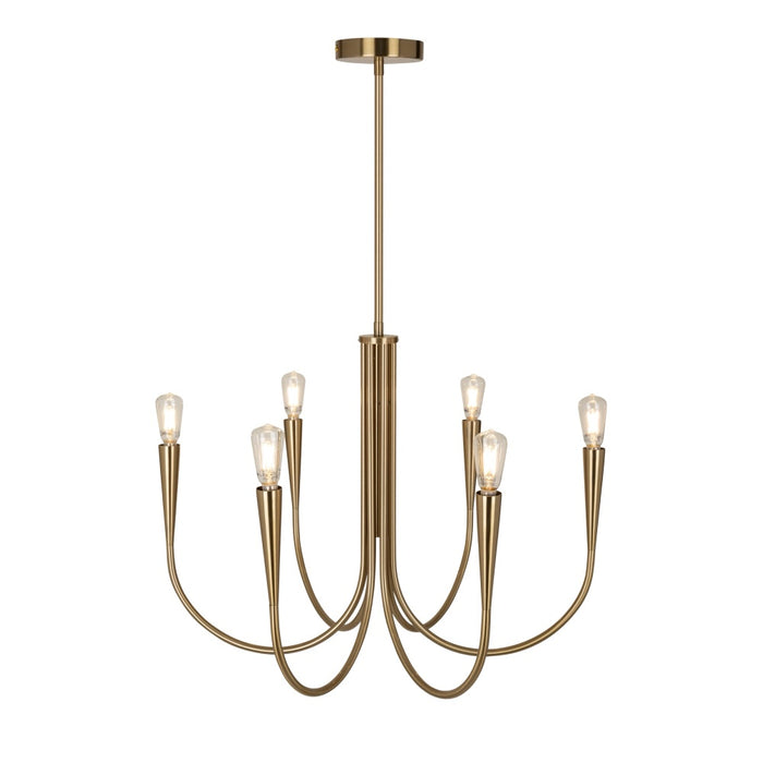 Bronte Collection 6-light Chandelier Brass | AC11926BR