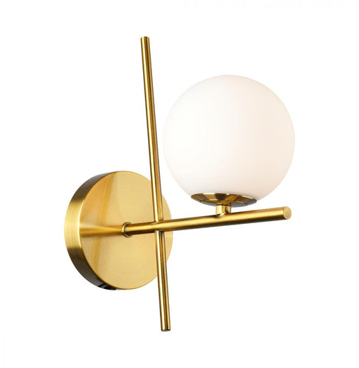 Modena - 1-light Wall Sconce - Plated Brushed Brass | AC11977BR