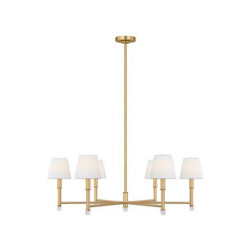 Greard 40 6 Light  Chandelier Gd | AC1206GD
