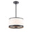 High Street 3 Light Pendant, Black | AC12161BK