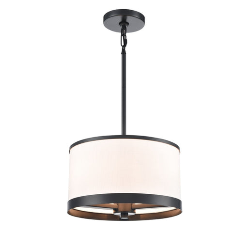 High Street 3 Light Pendant, Black | AC12161BK
