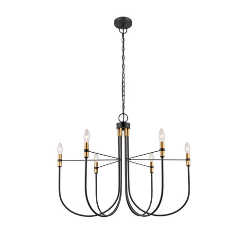 Foundry Collection 6 Light Chan. | AC12226BB