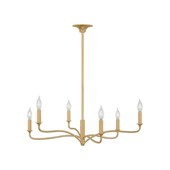 Chatsworth 32 6 Light  Chandelier Gd | AC1226GD
