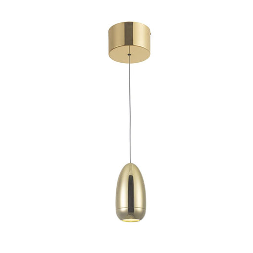 Artcraft Royal Pearl Collection Integrated LED Pendant, Gold