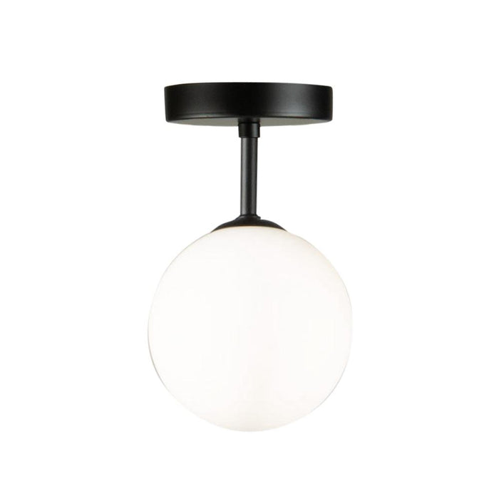Comet 1 Light Semi Flushmount | AC6651BK