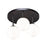 Comet 3 Light Semi Flushmount | AC6653BK