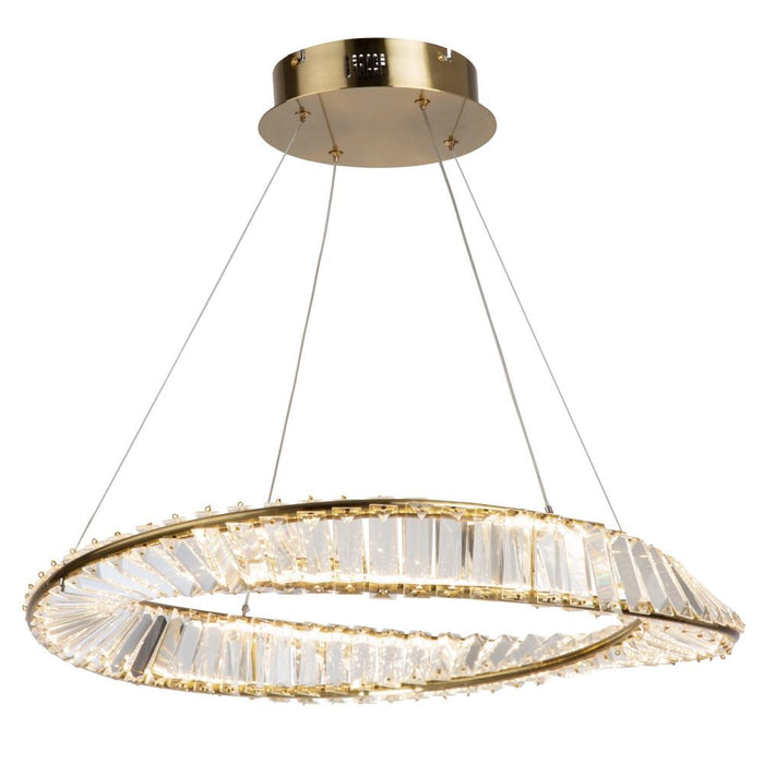 Stella 40w Led Pendant Brushed Brass | AC6720BB