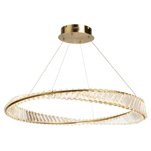Stella 50w Led Pendant Brushed Brass | AC6721BB