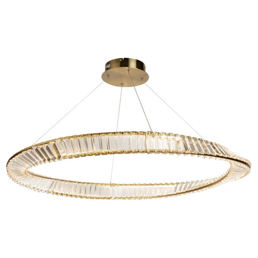 Stella 60w Led Pendant Brushed Brass | AC6722BB