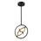 Artcraft Trilogy Collection Integrated LED 13 in. Pendant, Black and Gold