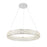 Elegance Integrated Led Chandelier 30", Chrome With Crystal Glassware | AC6922PN