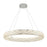 Elegance Integrated Led Chandelier 40", Chrome With Crystal Glassware | AC6923PN