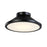 Artcraft Lucida Collection Integrated LED Flush Mount, Black