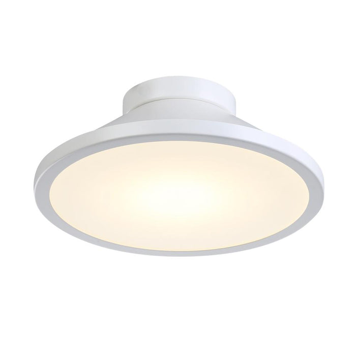 Artcraft Lucida Collection Integrated LED Flush Mount, White