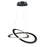Wave Small 30w Led Chandelier | AC7076BK