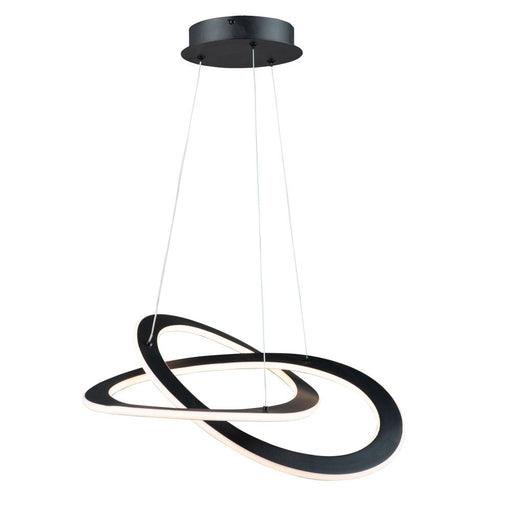 Wave Small 30w Led Chandelier | AC7076BK