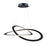 Wave Large 45w Led Chandelier | AC7077BK