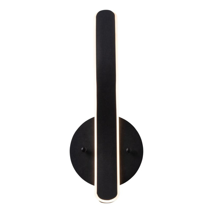 Artcraft Sirius Collection Integrated LED Sconce, Black | AC7617BK
