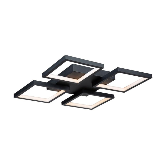 Graymar 24w Led Flush Mount Black | AC7629BK