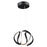Mira 15w Led Pendant Black | AC7637BK