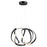 Mira 30w Led Pendant Black | AC7638BK