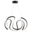 Mira 40w Led Pendant Black | AC7639BK