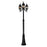 Classico 3-light Outdoor Lantern And Post | AC8099BK