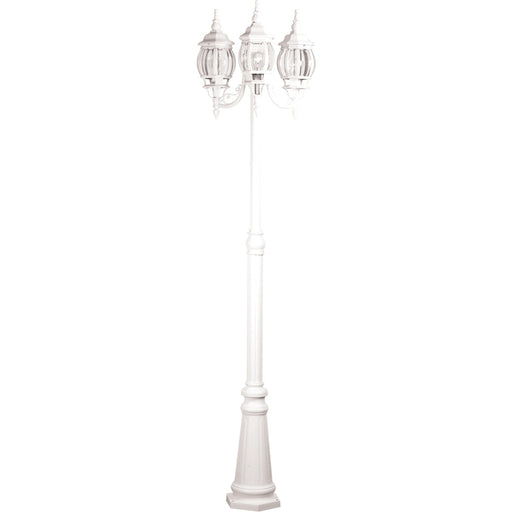 Classico 3-light Outdoor Lantern And Post | AC8099WH