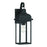 Madrid 1 Light Outdoor Wall Sconce 23.4", Black | AC8181BK