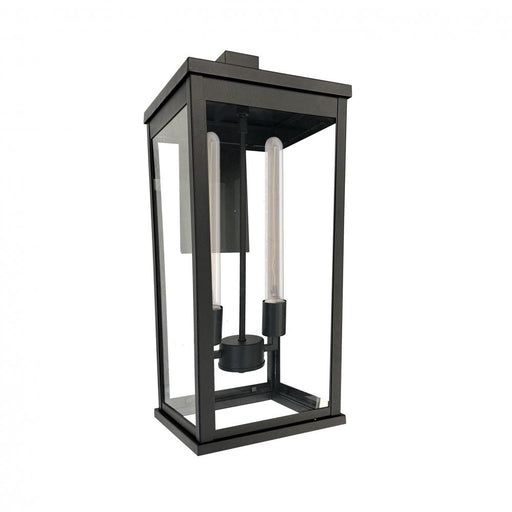 Elmgrove - 2-light Outdoor Wall Light - 10" - Black | AC8882BK
