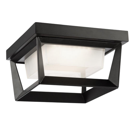 Waterbury 12w Led Outdoor Flush Mount Black | AC9186BK
