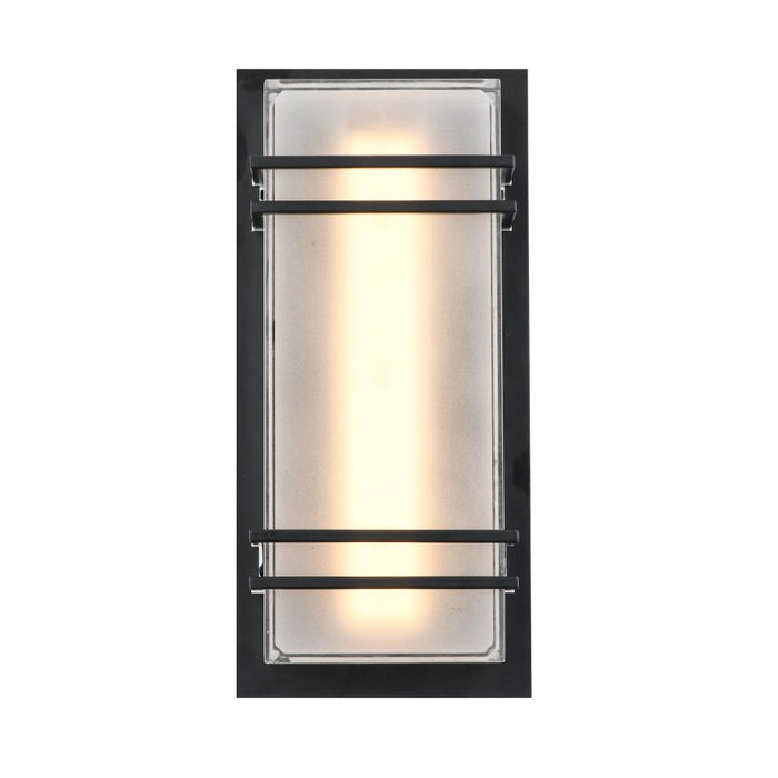 Sausalito 15w Led Outdoor Wall Light Black | AC9191BK