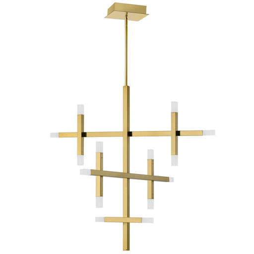 42w Chandelier, Agb W/ Frosted Acrylic Diff | ACS-3656C-AGB-FR