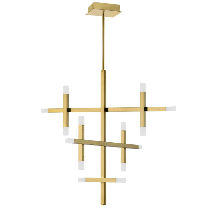 42w Chandelier, Agb W/ Frosted Acrylic Diff | ACS-3656C-AGB-FR