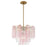 Addis 4 Light Aged Brass Mini Chandelier | ADD-300-AG-SP