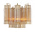 Crystorama Addis 2 Light Aged Brass Sconce